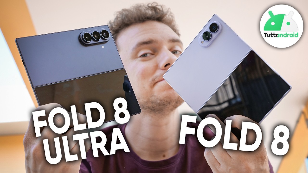 SAMSUNG l'ha INDOVINATA, con qualche MIRACOLO e pochi COMPROMESSI. Recensione Fold8 e Fold8 Ultra