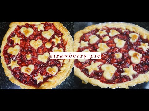 STRAWBERRY PIE\ yummy\tasty\valentines day special theme\TAMIL Tutorial