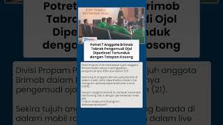 Penampakan 7 Anggota Brimob Diperiksa Divisi Propam Polri, Tertunduk Lesu & Tatapan Kosong