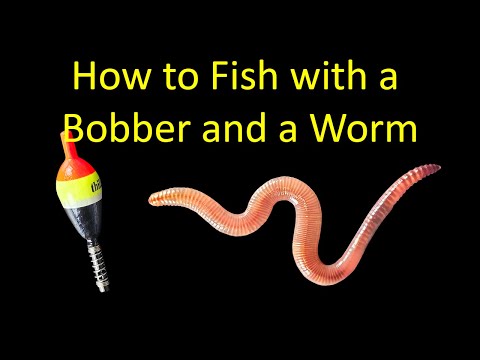 How to Catch a Fish with a Bobber and Worm (Bobber Fishing)