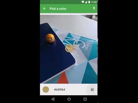Camera Color Picker Video