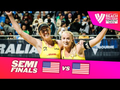 Nuss / Kloth vs. Hughes / Cheng - Semi Final Highlights Torquay 2022 #BeachProTour