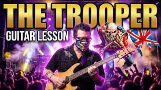 IRON MAIDEN - The Loneliness Of The Long Distance Runner - Guitar Lesson