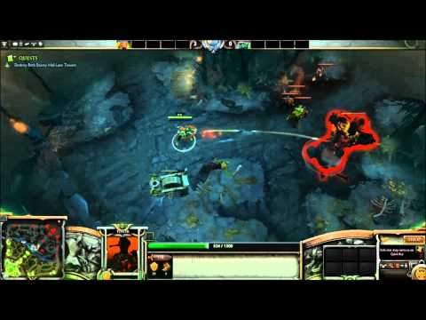 Dota 2 Training - Mission 5 "How to midlane" p9 - Windrunner