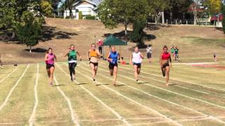 preview picture of video 'Heat1  Womens 100M Ipswich Gift 2013 Larissa Chambers 12.08         032'