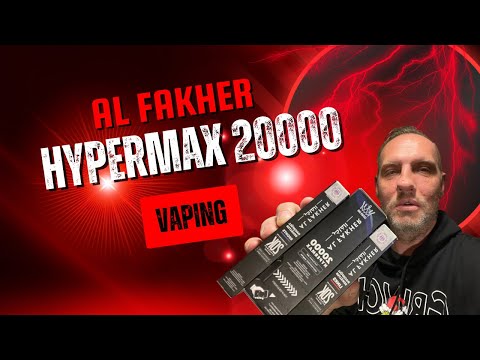 Al Fakher Hypermax 20000 - Blackcurrant Ice #alfakher #alfakhervape #ezigarette