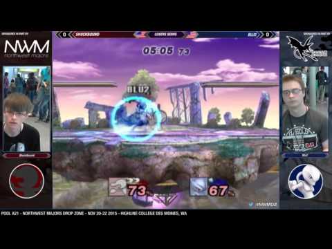 NWM Drop Zone - Shockbound (G&W) Vs. Blu2 (Mewtwo) (Pool A Losers Semis) - Project M