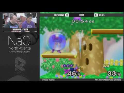NaCl August - Pools - SteSte (Fox) vs ChipGroove (Samus)