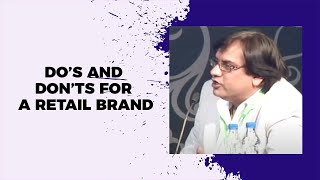Dos and donts for a Retail brand  image