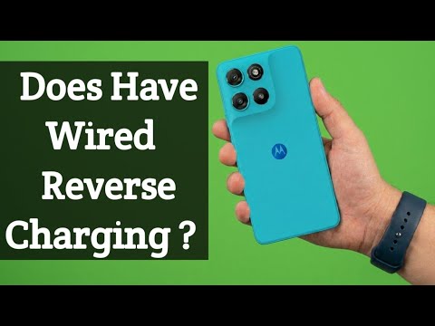 Thumbnail for Motorola G37 Power - Does have wired reverse charging