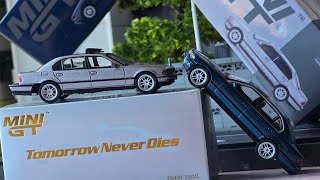 BEST BMW 750IL ON THE 1/64 DIECAST CAR MARKET? let's find out. Minigt James Bond and regular. 