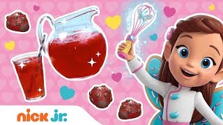 Chocolate Covered Strawberries Valentine’s Day Recipe 🐞Butterbean’s Café | Nick Jr.
