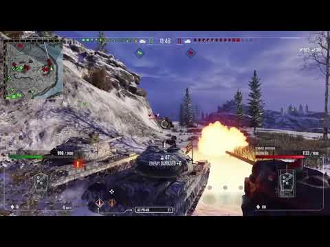 Smashing the crap out right flank 50TP Tyszkiewicza : World of Tanks