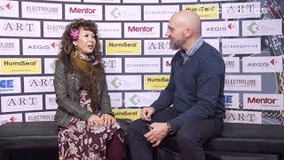 Michelle Ogihara from Seika at productronica 2019