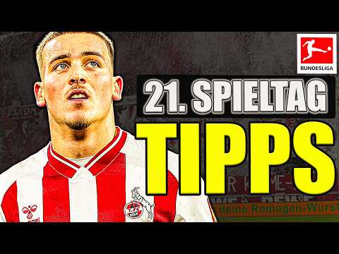 Bundesliga Prognose | 21. Spieltag Tipps & Vorschau | 2025/26