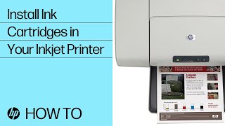 Inktcartridges installeren in uw inkjetprinter