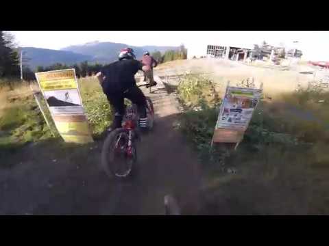Train laps with Reece Wallace, R-Dog and others | Whistler Bike Park