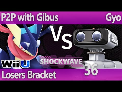 SW 36 Wii U - P2P with Gibus (Greninja) vs Gyo (ROB) - Losers Bracket