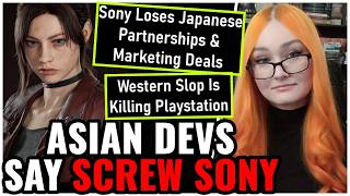 Playstation LOSES Partnerships & Marketing Deals From Asian Devs!? STOP Banking On Western Garbage