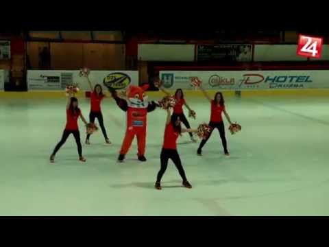 Michalovský maskot na ľade