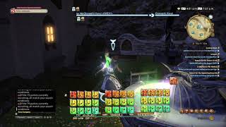 FFXIV Night of the Brume Intro Performance Ability Showcase.