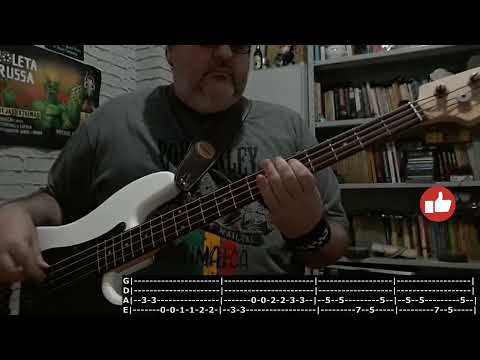 David Bowie - Heroes (#basscover with tabs)
