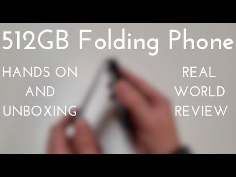 World's First 512GB Folding Phone! Unboxing and Hands On! (April Fool's?)
