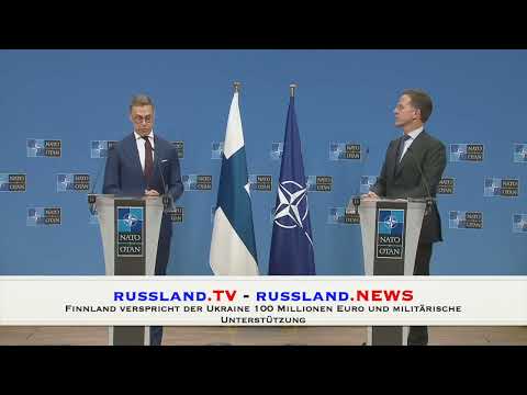 Finnland verspricht der Ukraine 100 Millionen Euro und militärische Unterstützung