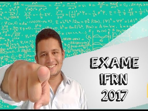 Exame de seleção IFRN 2017 | questão 36 | Parte 123 de 365