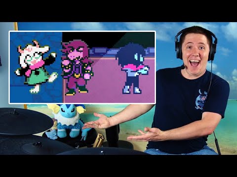 The Second Sanctuary From DELTARUNE Ch 3+4 On Drums!