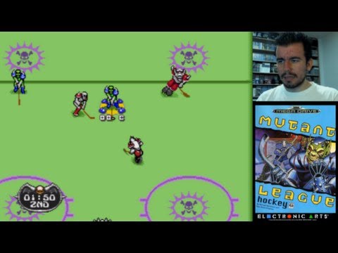 Mutant League Hockey Megadrive