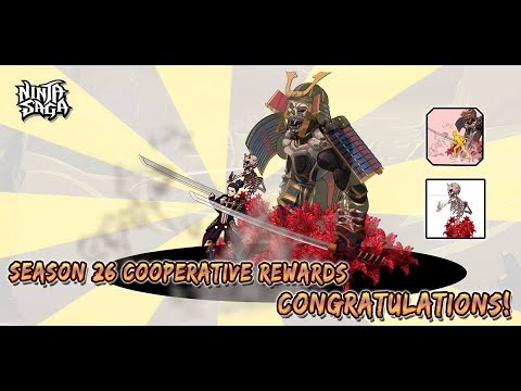 Ninja Saga - Pve Rewards s26 (Top 21 - 200)