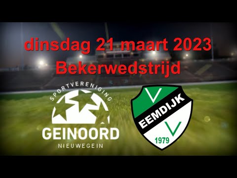 Geinoord 1 vs Eemdijk 1 (21 maart 2023)