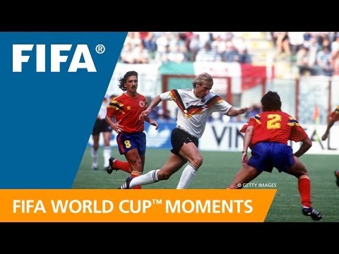 Carlos Valderrama on West Germany vs Colombia | 1990 FIFA World Cup