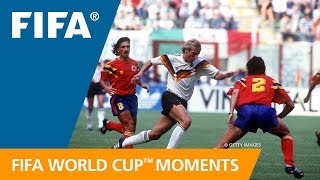 WM 1990: Carlos Valderramas Assist gegen Deutschland