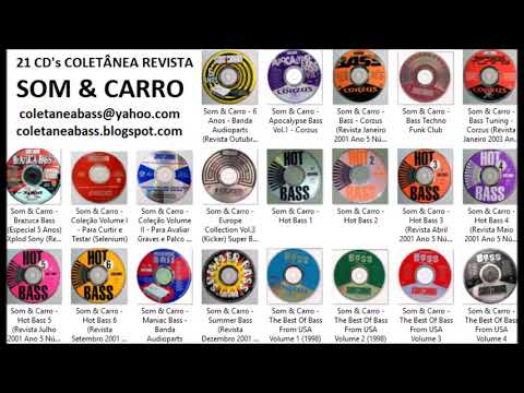 CD Revista Som & Carro - Brazuca Bass (Especial 5 Anos) Sony Xplod (amostras)