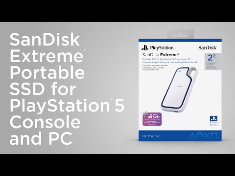 SanDisk Extreme® Portable SSD for PlayStation®5 Console and PC