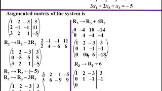 Gaussian elimination