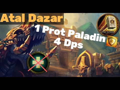 NO HEALER?! +17 Atal Dazar - Prot Paladin