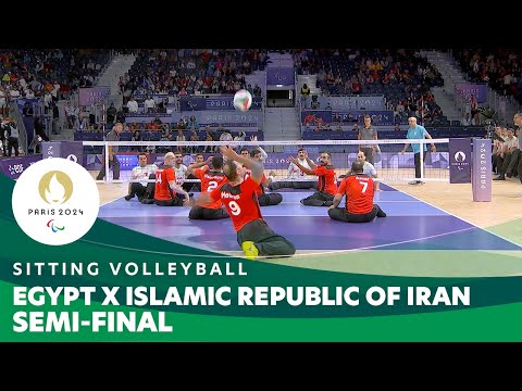 Egypt X Islamic Republic of Iran - Men's Semi-final | Sitting Volleyball - Paris 2024 Paralympics