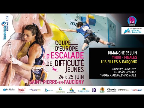 #2 Final Youth A - EUROPEAN YOUTH CUP lead climbing - ST. PIERRE FAUCIGNY 2023