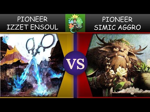 Pioneer 2019: Match 4 - Izzet Ensoul vs Simic Aggro