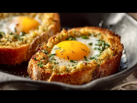 A German breakfast in 5 minutes! Just take a few ingredients - genius!
