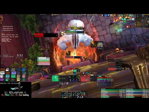 Elusive vs Mythic Grong -- Brewmaster Monk PoV