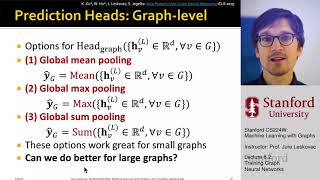 Stanford CS224W: Machine Learning with Graphs | 2021 | Lecture 8.3 - Setting up GNN Prediction Tasks