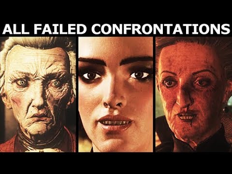 All Failed Confrontations - The Council Episode 4: Burning Bridges