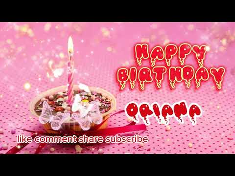 Oriana Happy Birthday to you🎁 Song with Names🎂💖
