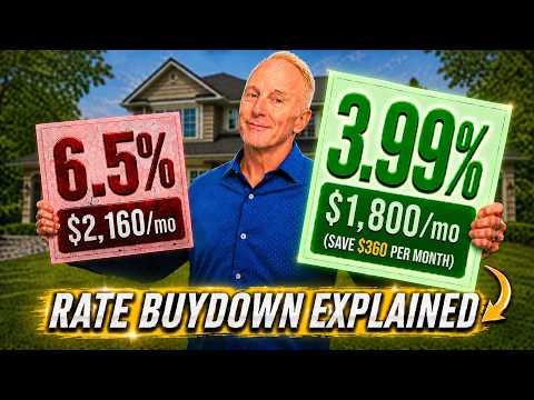 How to Get a 3.99% Mortgage Rate Right Now | Buydowns 2026