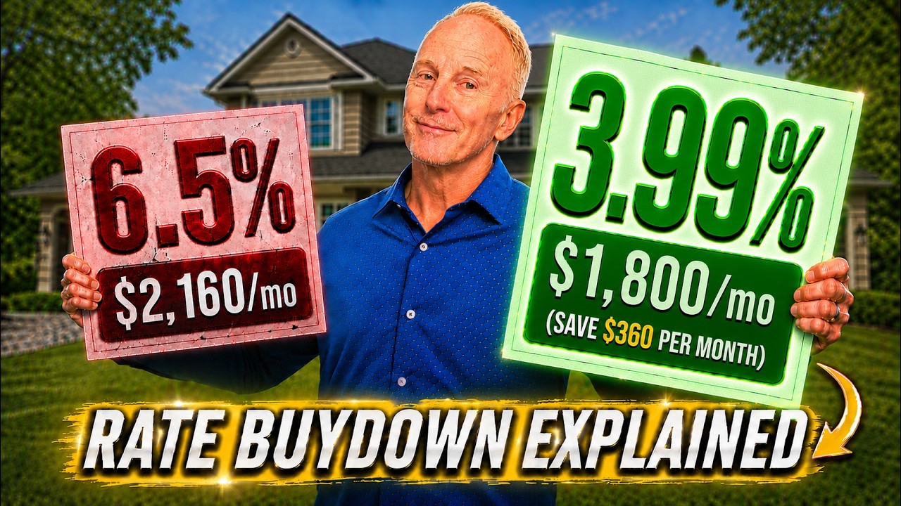 How to Get a 3.99% Mortgage Rate Right Now | Buydowns 2026
