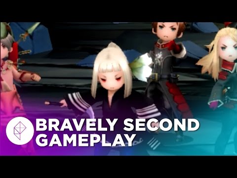16 Minutes of Bravely Second: End Layer English Gameplay